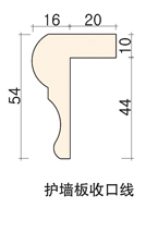 護(hù)墻板收線口